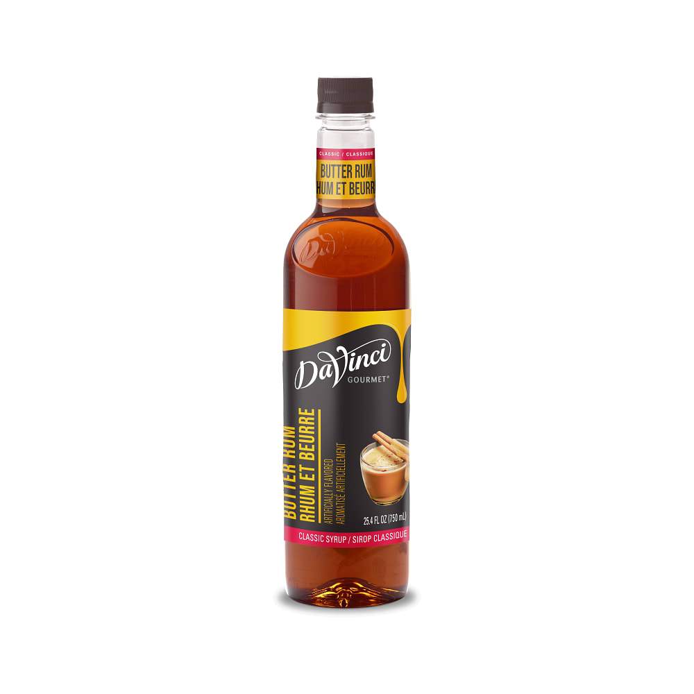 Sirop Aromatisé DaVinci 750 ml. | Rum et Beurre