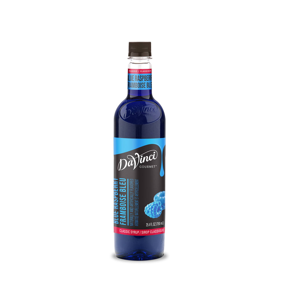 Sirop Aromatisé DaVinci 750 ml. | Framboise Bleu Classique
