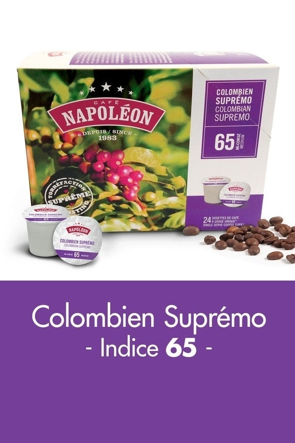 Colombien Suprémo (24 k-cup/bte)