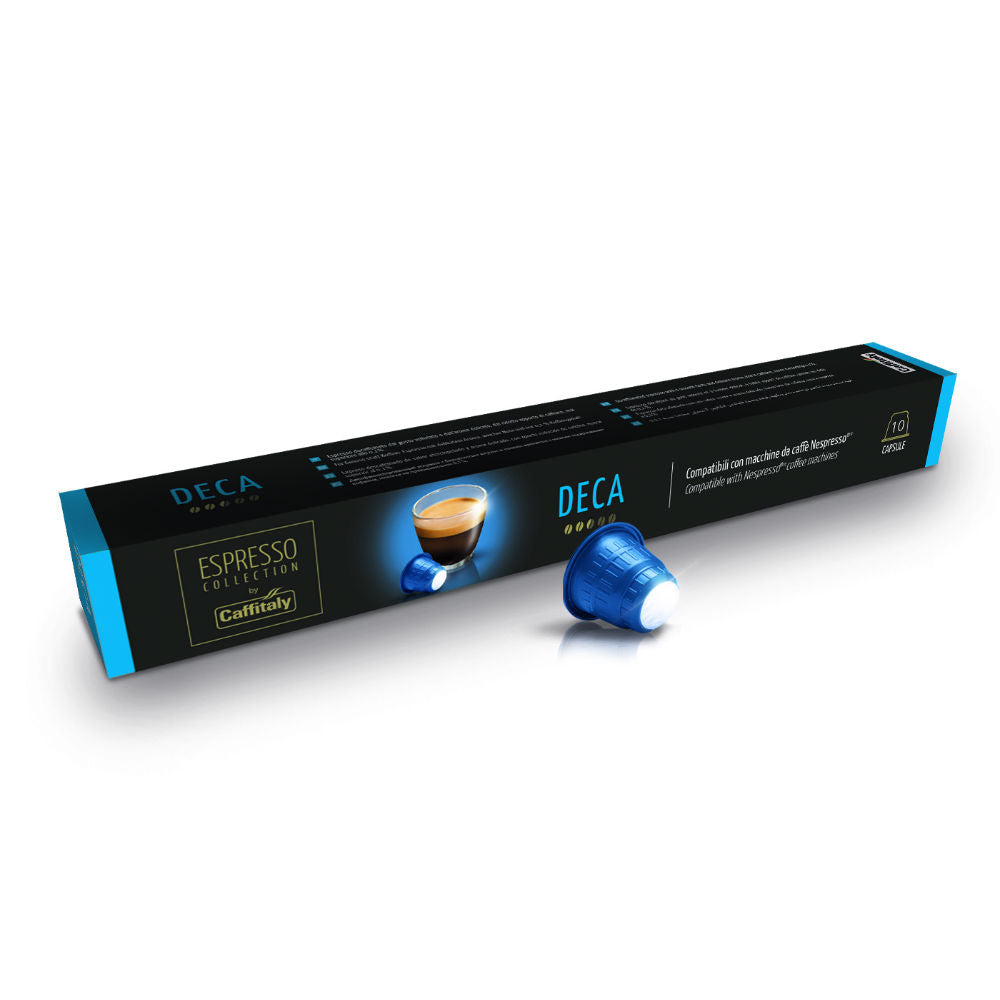 Cups (10) CAFFITALY | DECA (Compatible Nespresso)