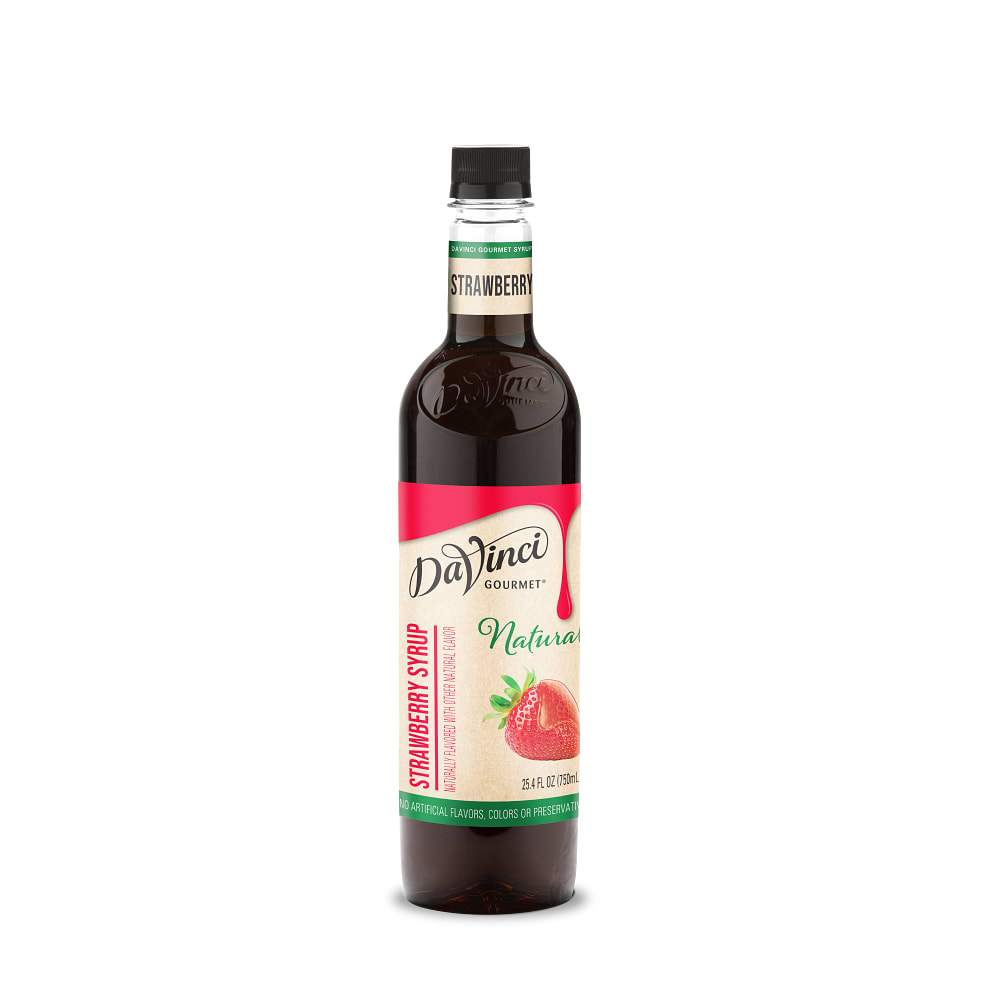 Sirop Aromatisé DaVinci 750 ml. | Fraise Naturelle